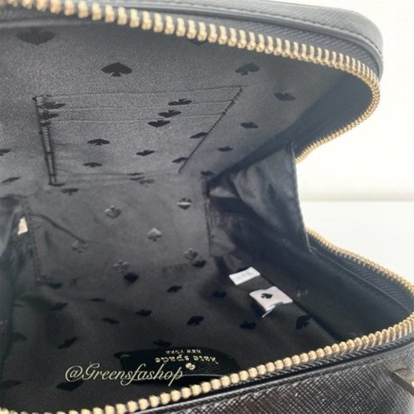 Kate Spade meow cat daisy vanity crossbody purse leather new - Picture 8 of 9